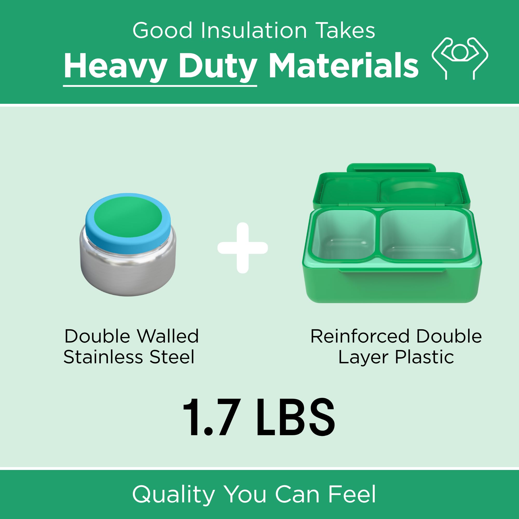 Omie OmieBox UP comparaison taille main montrant capacité pratique