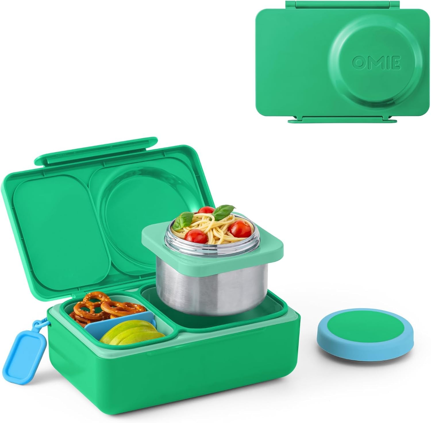 Omie OmieBox UP face avant montrant le boîtier jade et sa robustesse