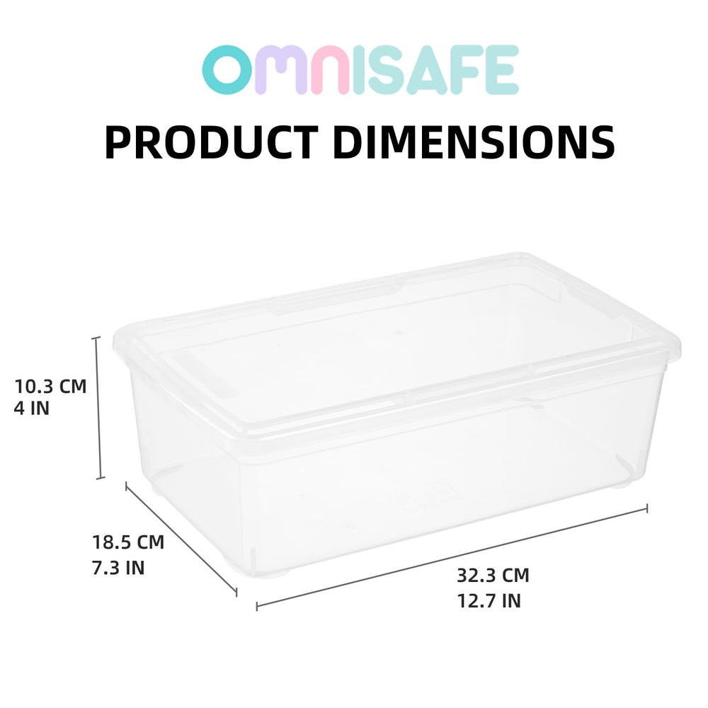OMNISAFE fermeture du couvercle avec loquet garantissant rangement sécurisé