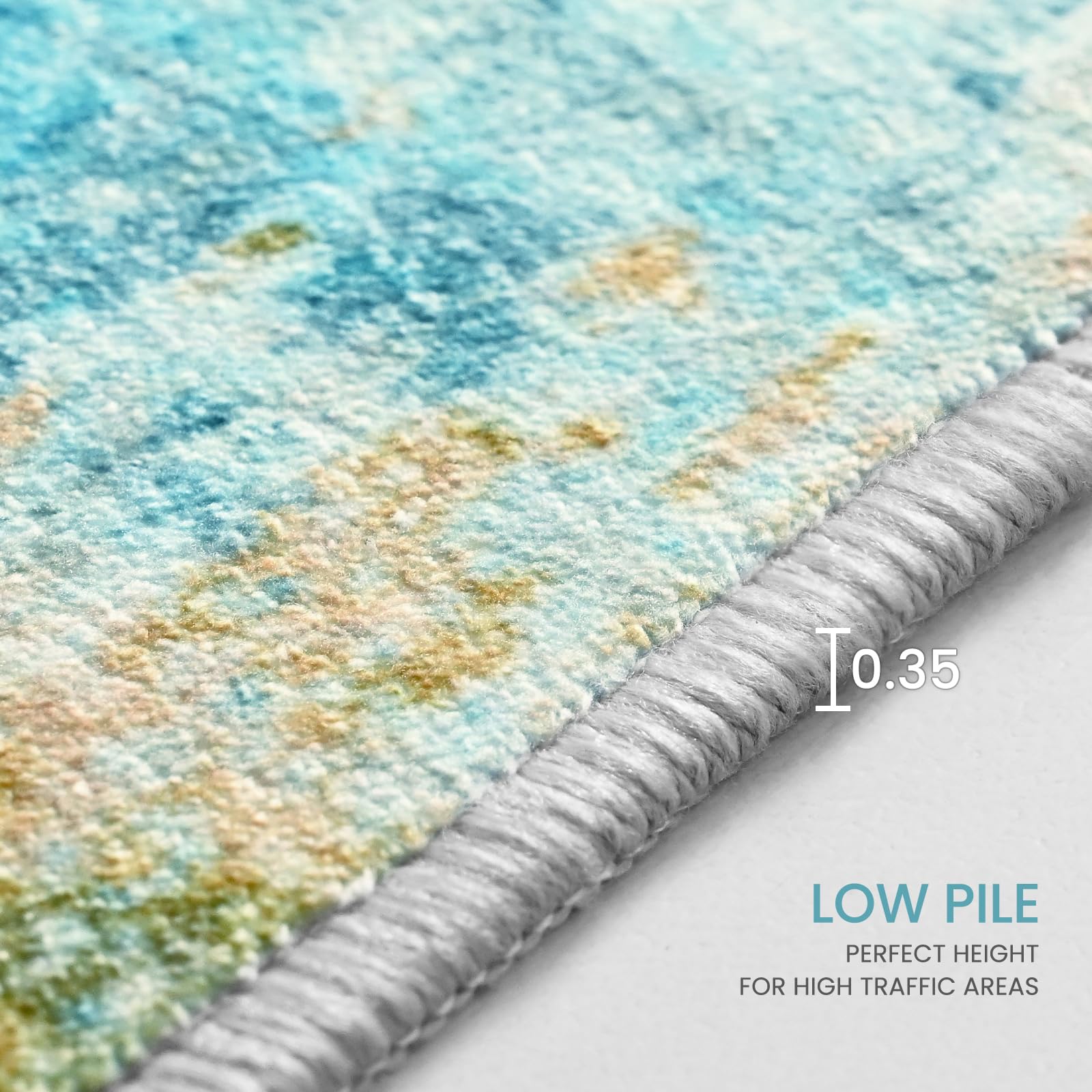 Ompaa détail des fibres et coutures, finition soignée et durable