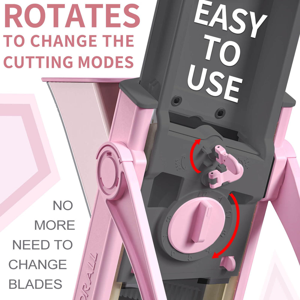 ONCE FOR ALL mandoline en usage tranchant concombre pour coupes uniformes rapides