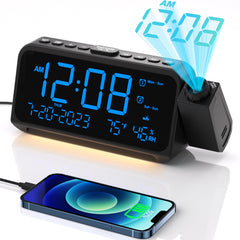 OnLyee face avant montrant l'heure lisible et design compact