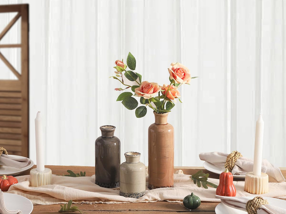 ooit vase avec fleurs séchées, apporte texture et longévité décorative
