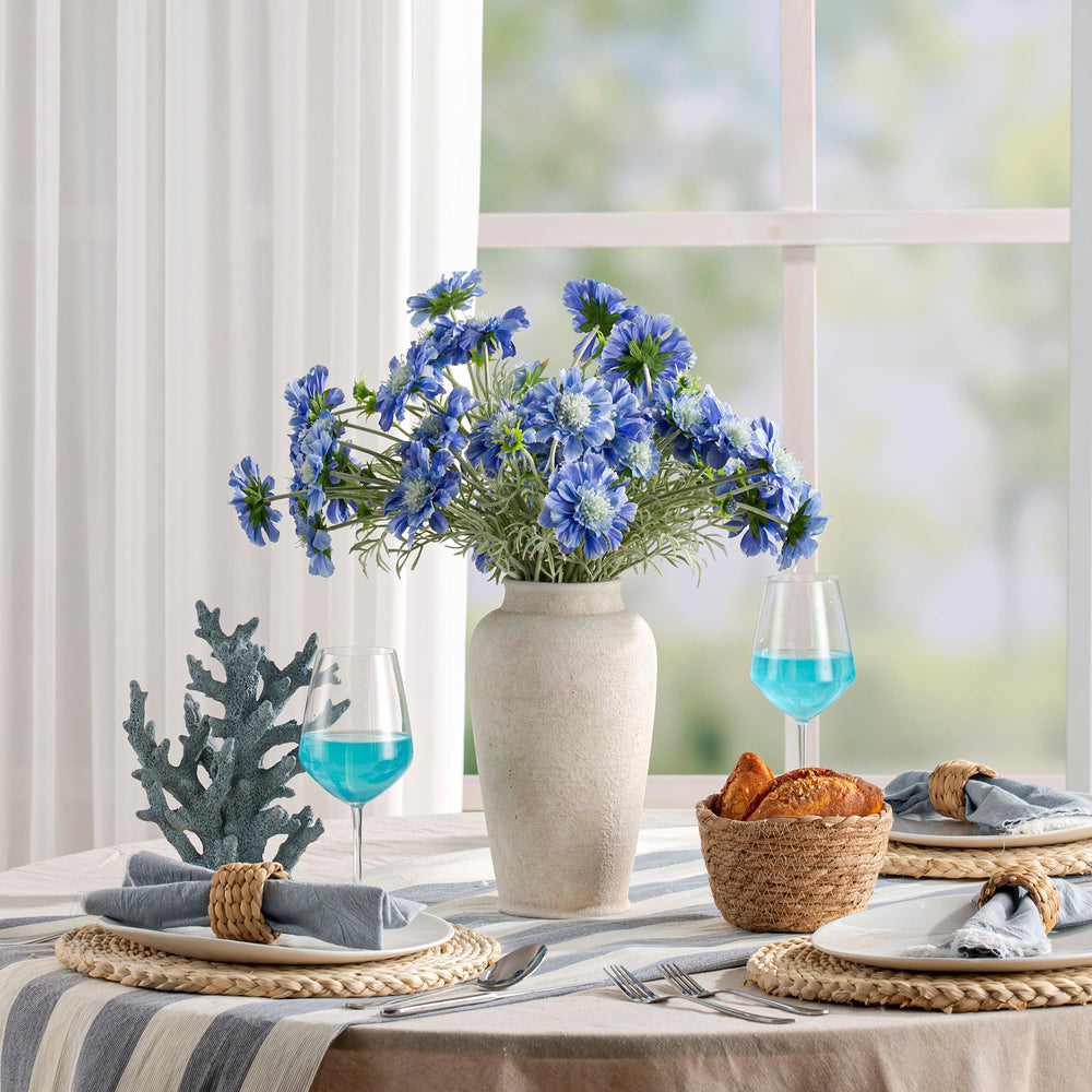 ooit vase décoré avec pampas apportant volume et style bohème
