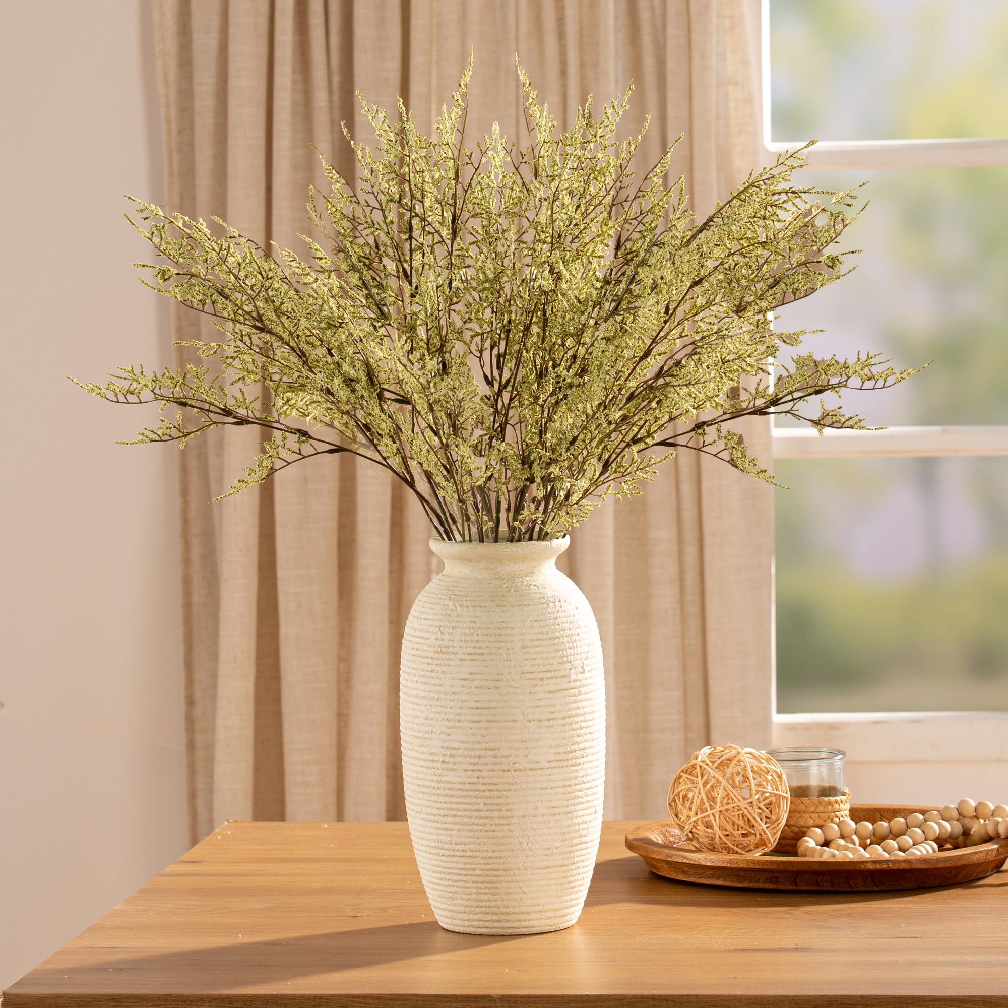 ooit vase coin cheminée valorisant ambiance farmhouse et point focal