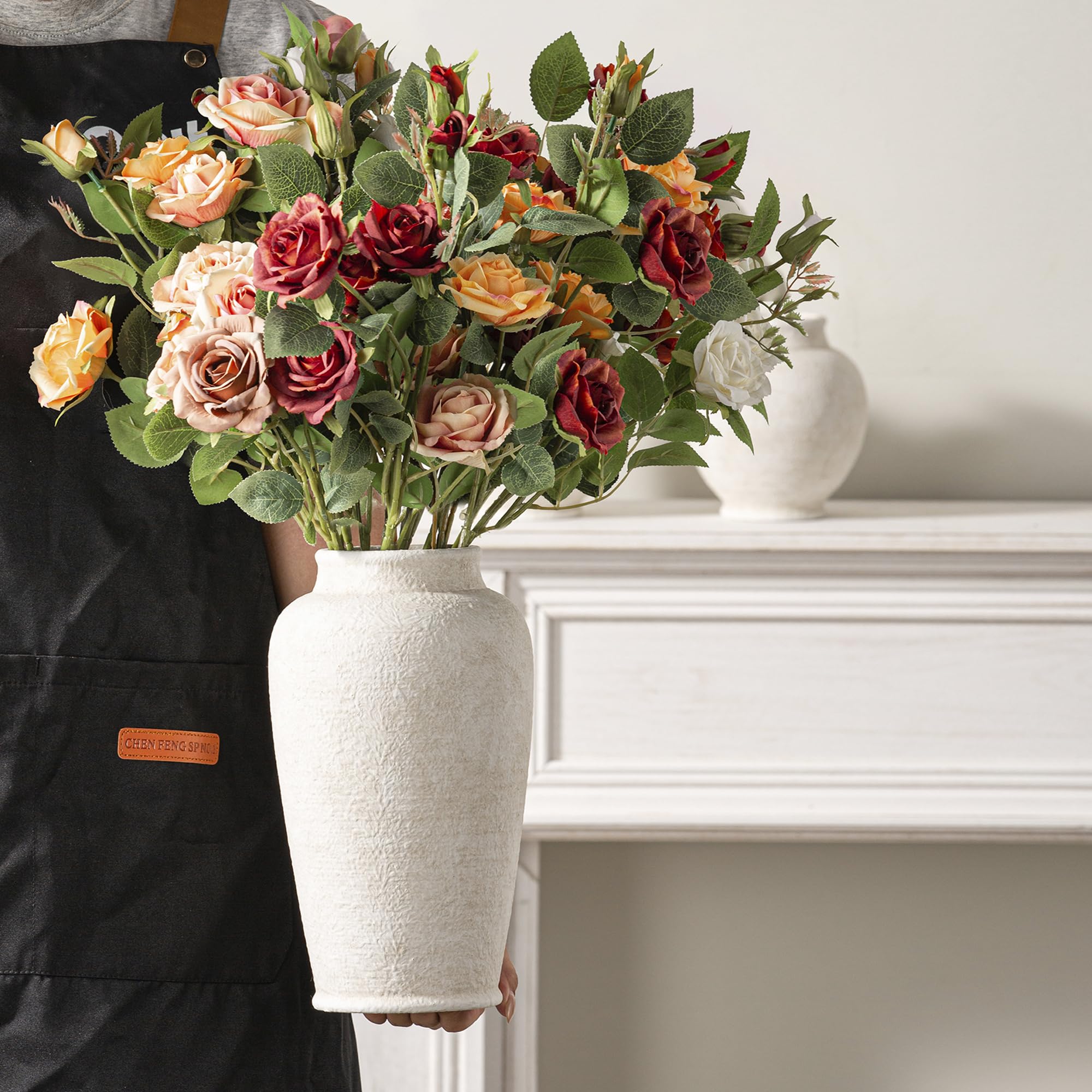 ooit intérieur vitrifié visible assurant étanchéité pour fleurs fraîches