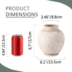 ooit vase motif peinture main mettant en valeur texture unique décorative