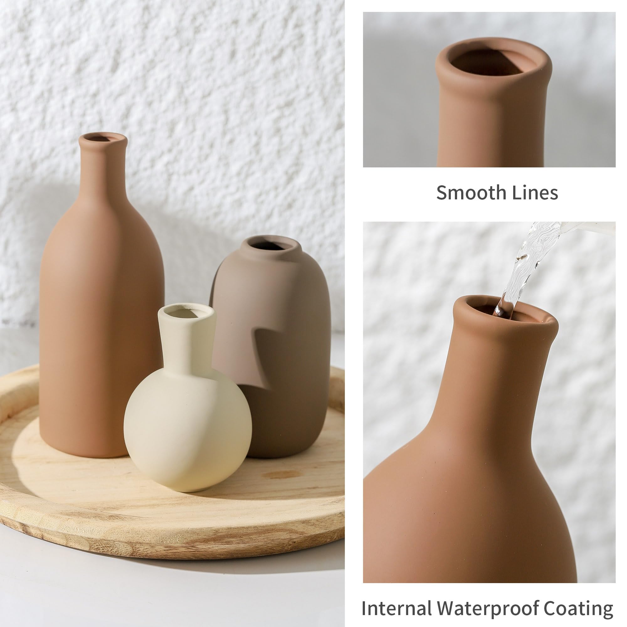 ooit vase moyen posé sur une console apportant chaleur décorative