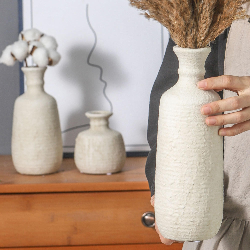 ooit vases en utilisation sur table à manger pour centre de table élégant