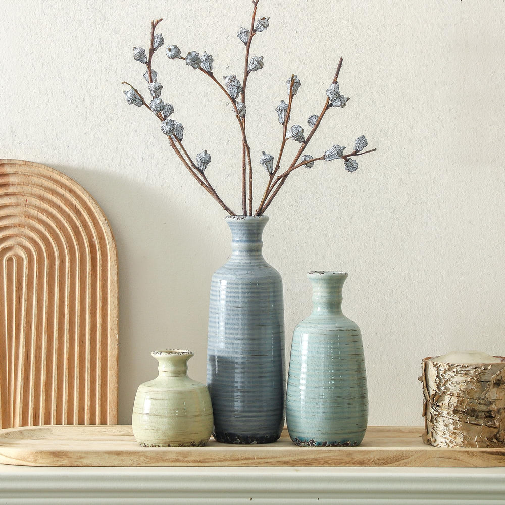 ooit vases mis en scène dans salon, améliorent ambiance cosy