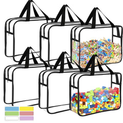 OPELETNNT vue frontale des 6 sacs transparents organisation rapide