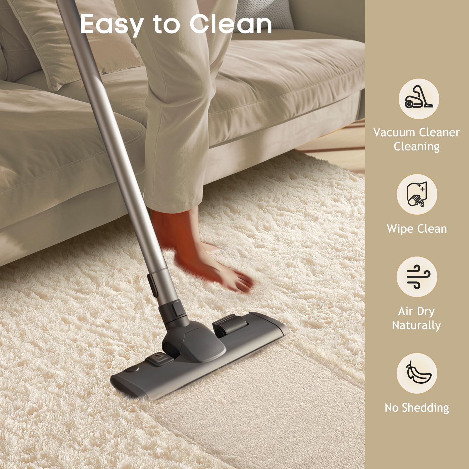 Ophanie tapis dessous antidérapant avec points pour meilleure stabilité