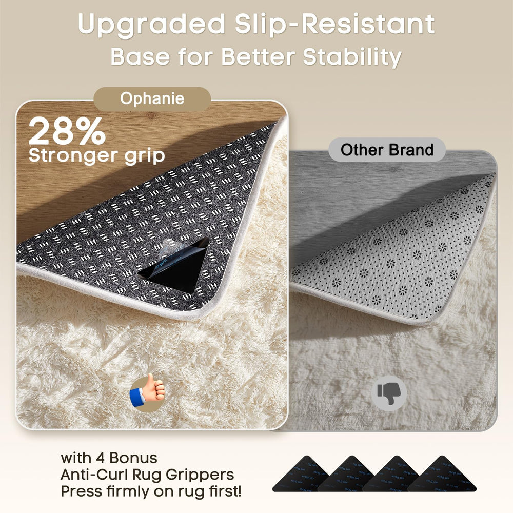 Ophanie tapis comparaison d'échelle illustrant dimensions 9x12 facile à imaginer