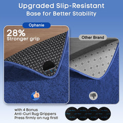 Ophanie tapis en situation chambre enfant créant coin de jeu confortable