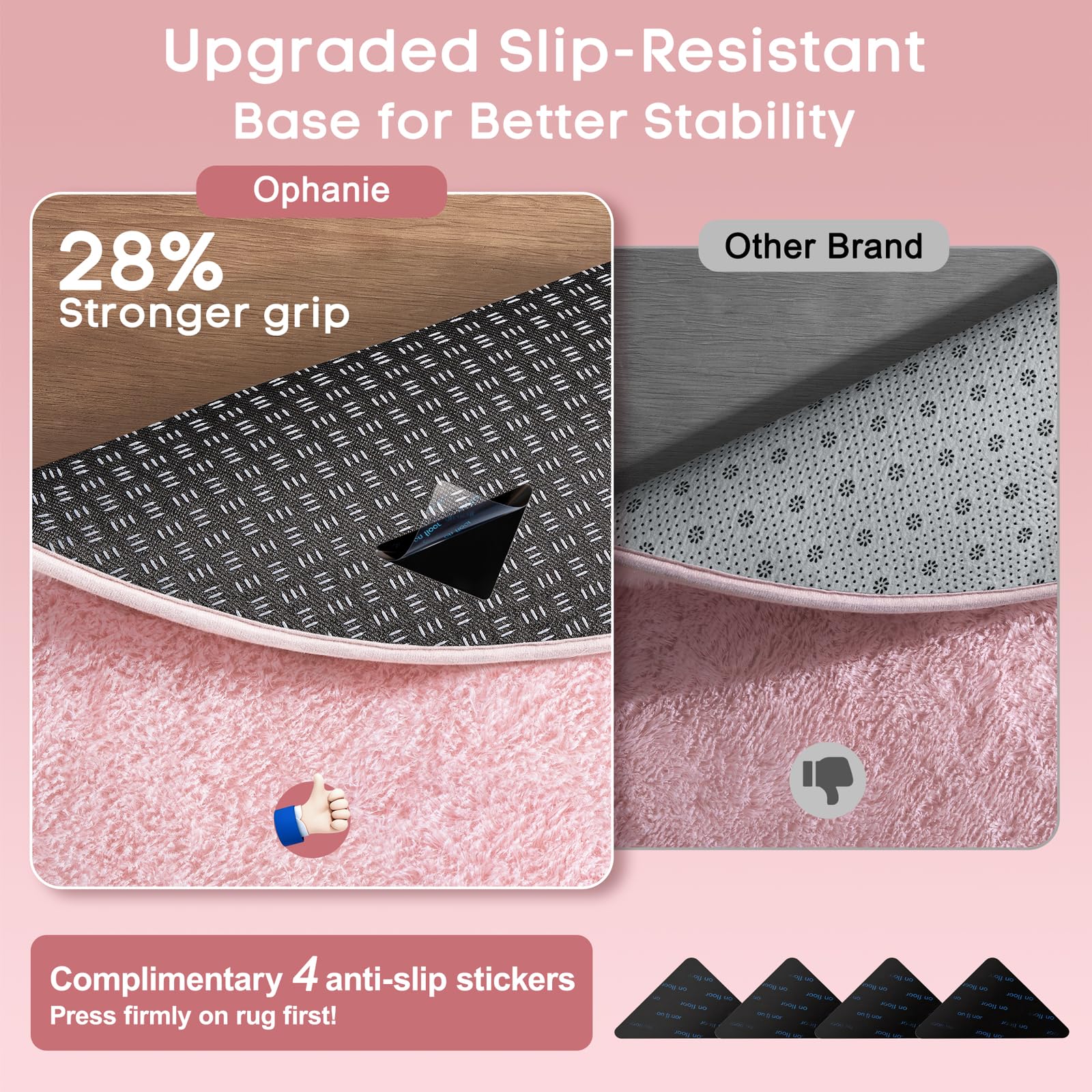 Ophanie tapis en situation dans chambre créant coin cosy