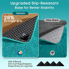 Ophanie tapis posé dans une chambre illustrant ambiance cosy et décor