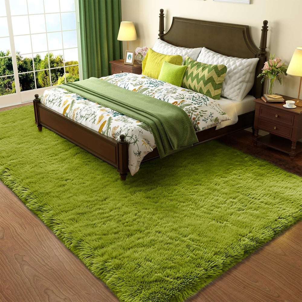 Ophanie tapis face avant montrant couleur verte et confort