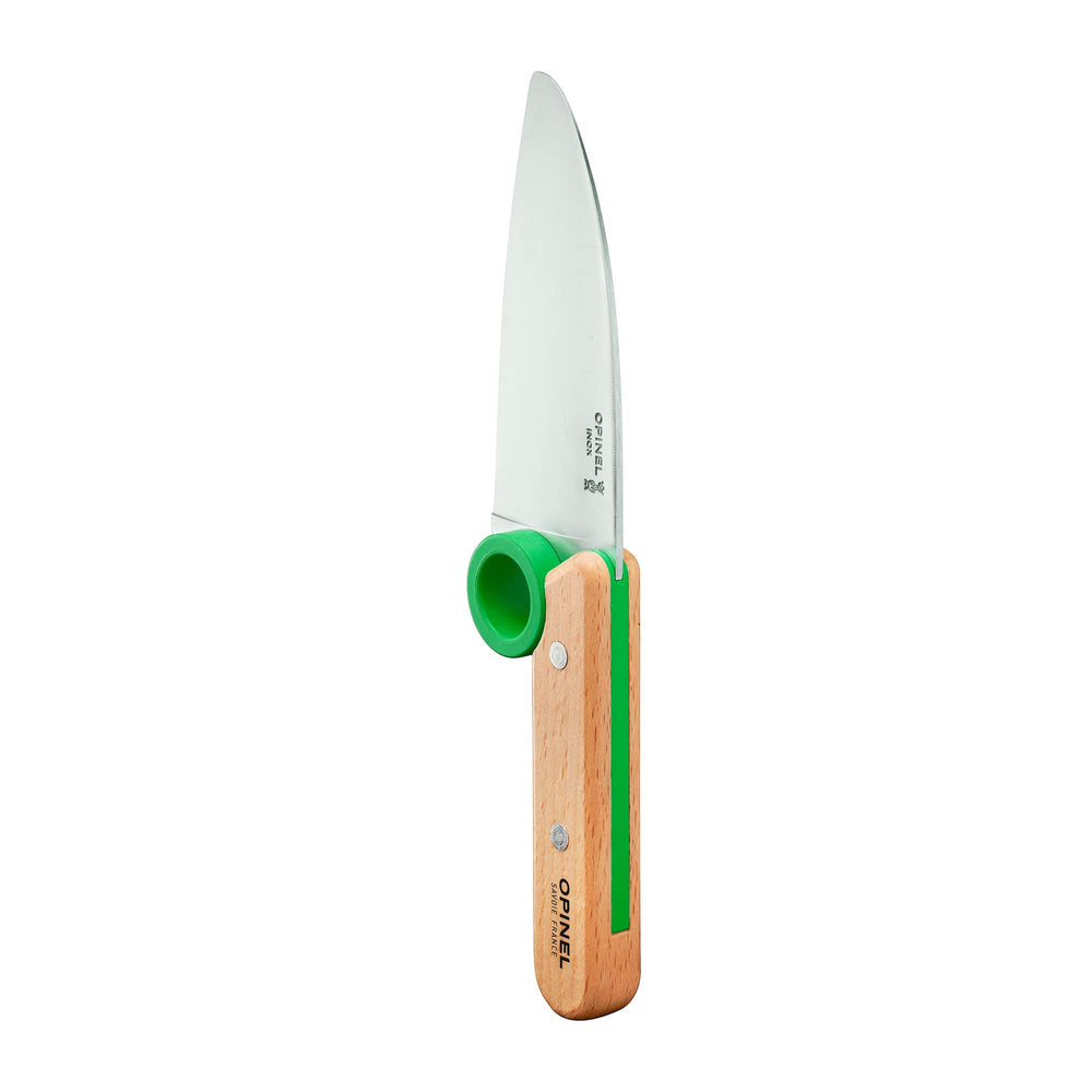 OPINEL comparaison taille Le Petit Chef à côté d'un couteau adulte pour référence
