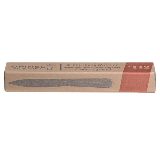 OPINEL gros plan lame Sandvik 12C27 montrant tranchant et résistance