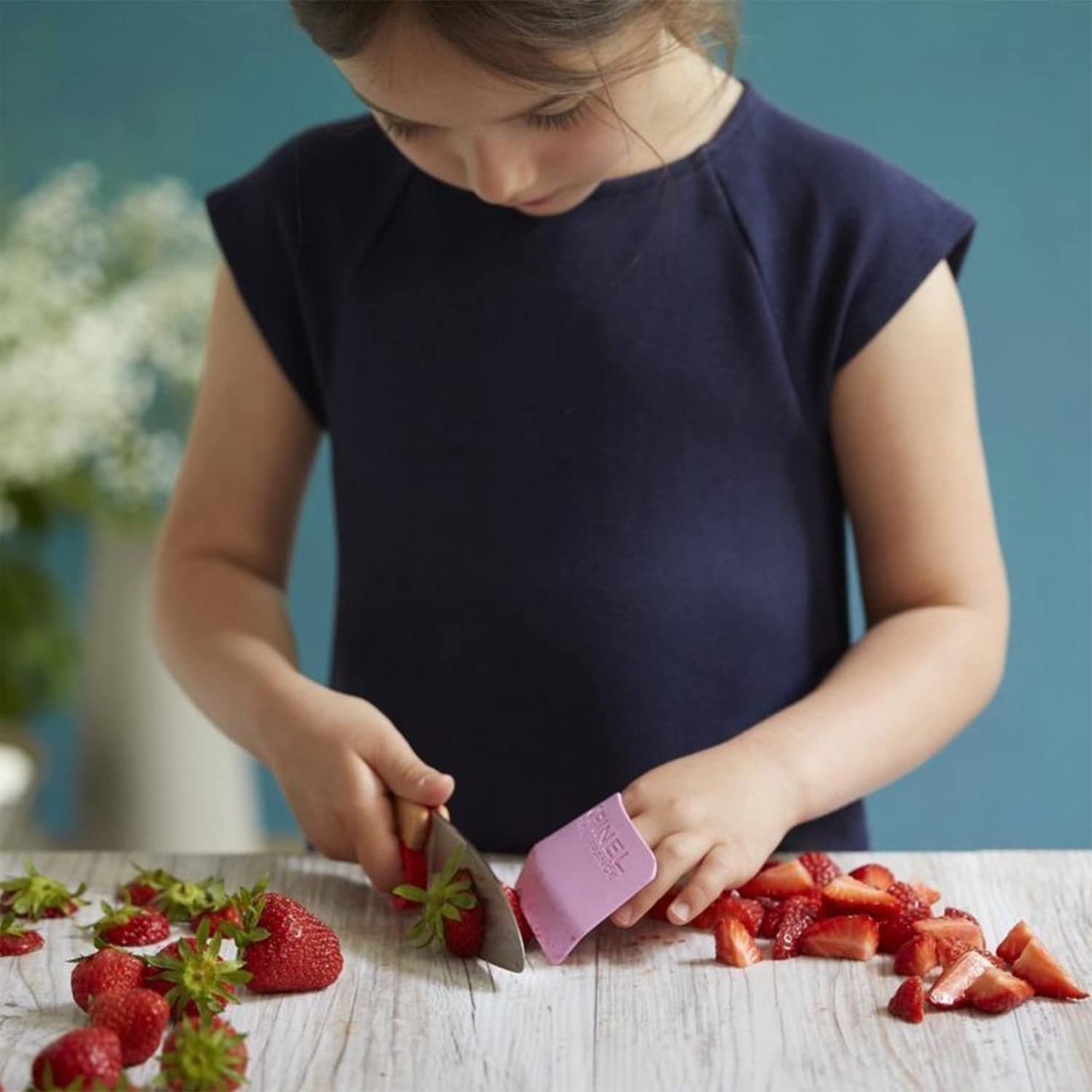 OPINEL mise en scène cuisine enseignant gestes sûrs