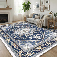 OPPODREAM tapis 8x10 face avant montrant motif persan et élégance