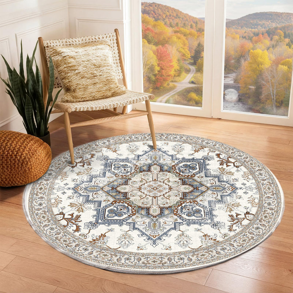 OPPODREAM face avant du tapis montrant motif persan et présentation élégante