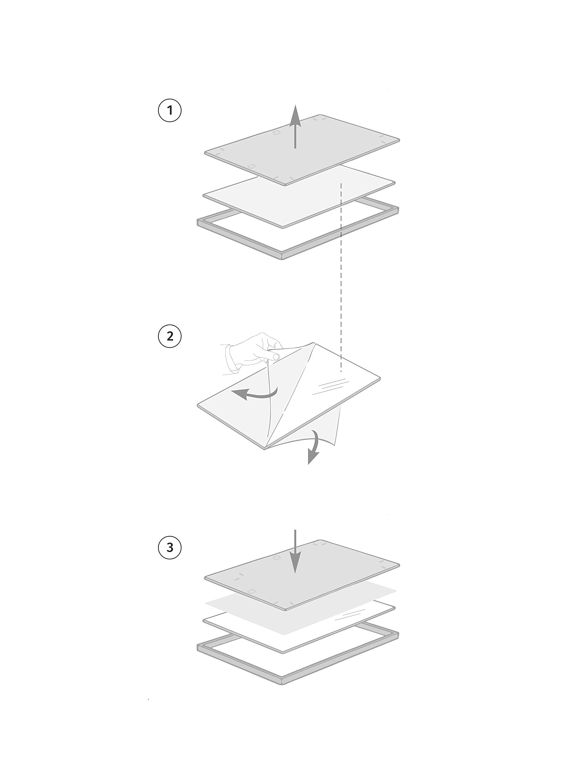 Opposite Wall cadre chêne présenté en cadeau valorisant esthétique et qualité