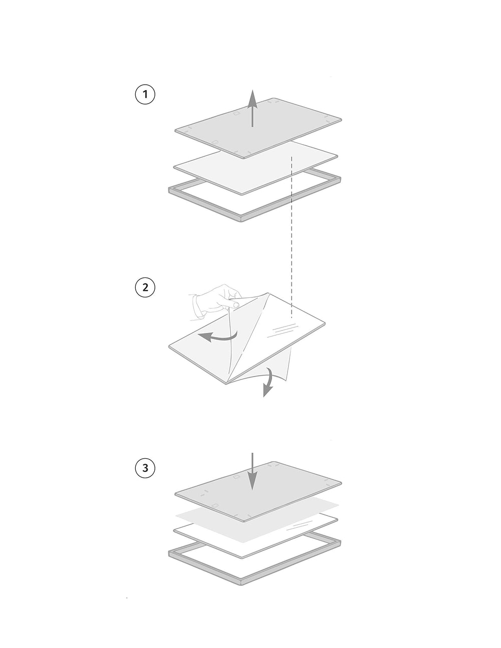 Opposite Wall cadre chêne présenté en cadeau valorisant esthétique et qualité