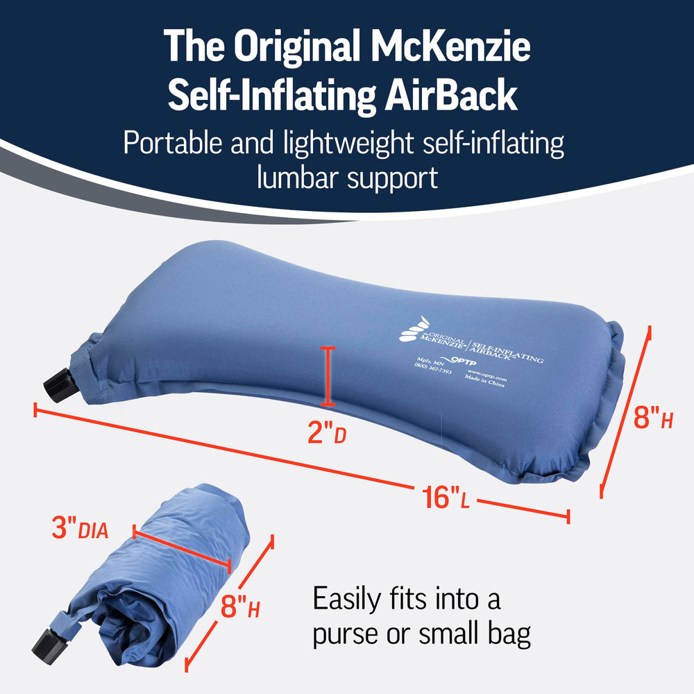 OPTP AirBack détail de la valve pour réglage rapide et gonflage personnalisé