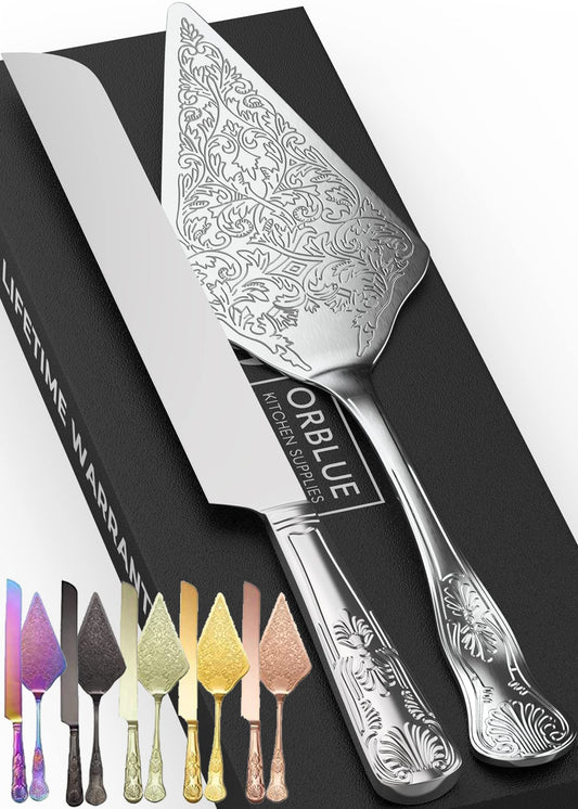 Orblue packaging du set couteau et pelle prêt à offrir et esthétique