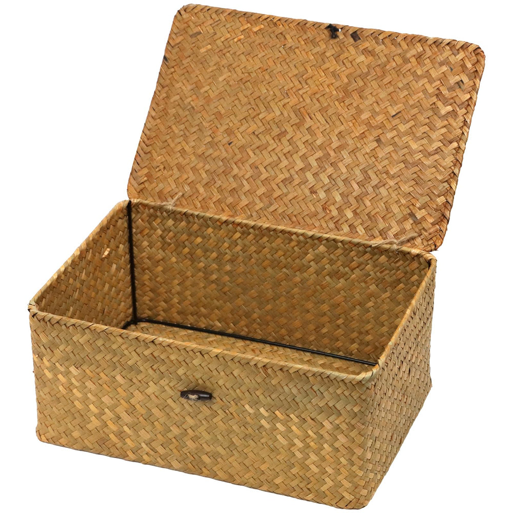 ORDELITE panier face avant naturel, rangement esthétique et pratique
