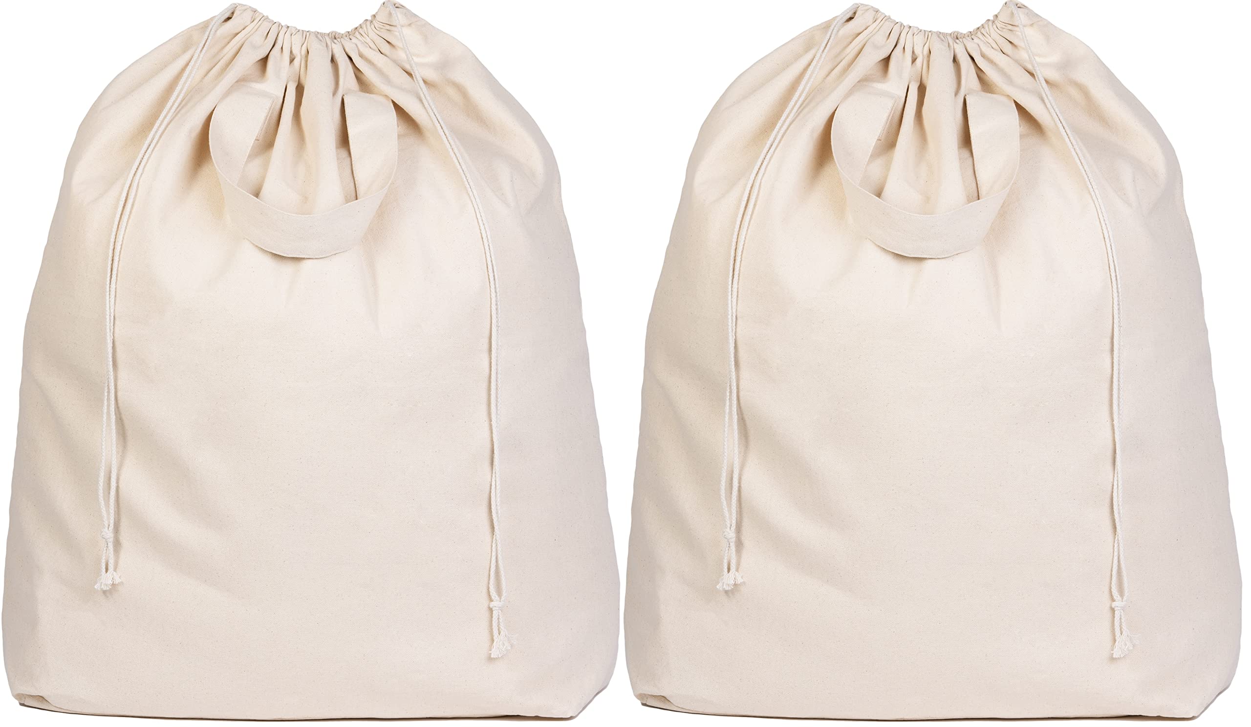 Organic Cotton Mart vue de face du sac XL montrant la capacité et l'aspect pratique