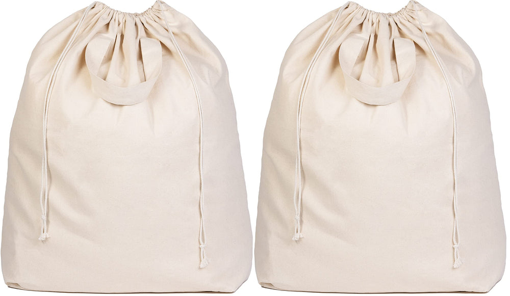 Organic Cotton Mart vue de face du sac XL montrant la capacité et l'aspect pratique