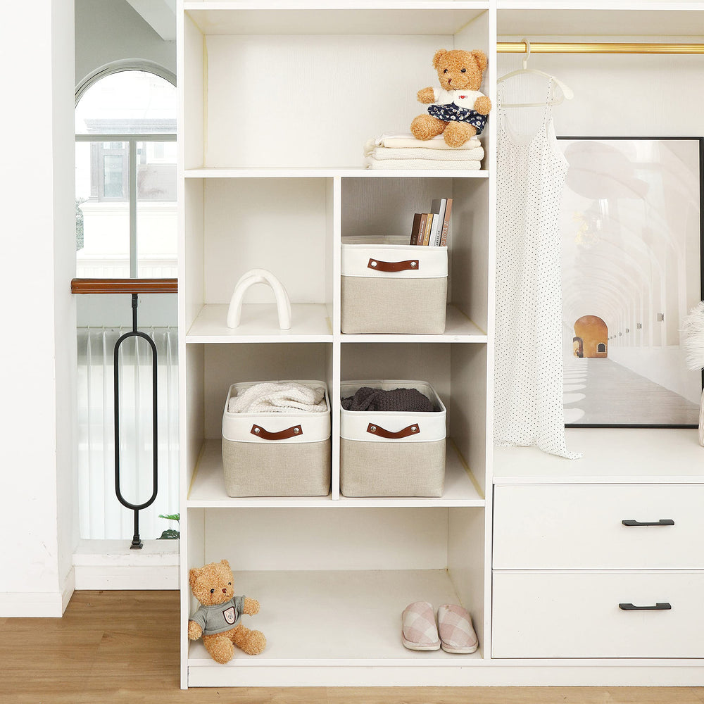 OrganiHaus panier ouvert avec jouets, accès rapide et visibilité