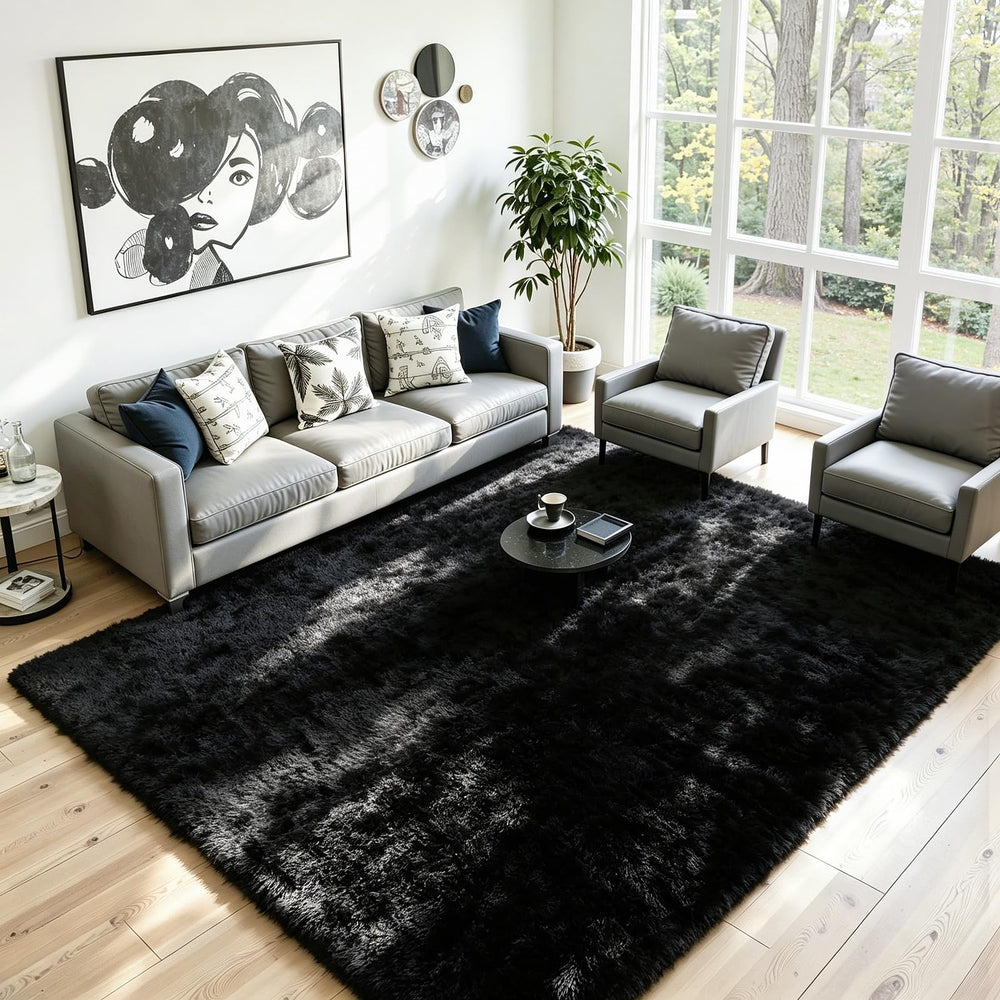 oriannal tapis gros plan texture shag, bénéfice douceur au toucher