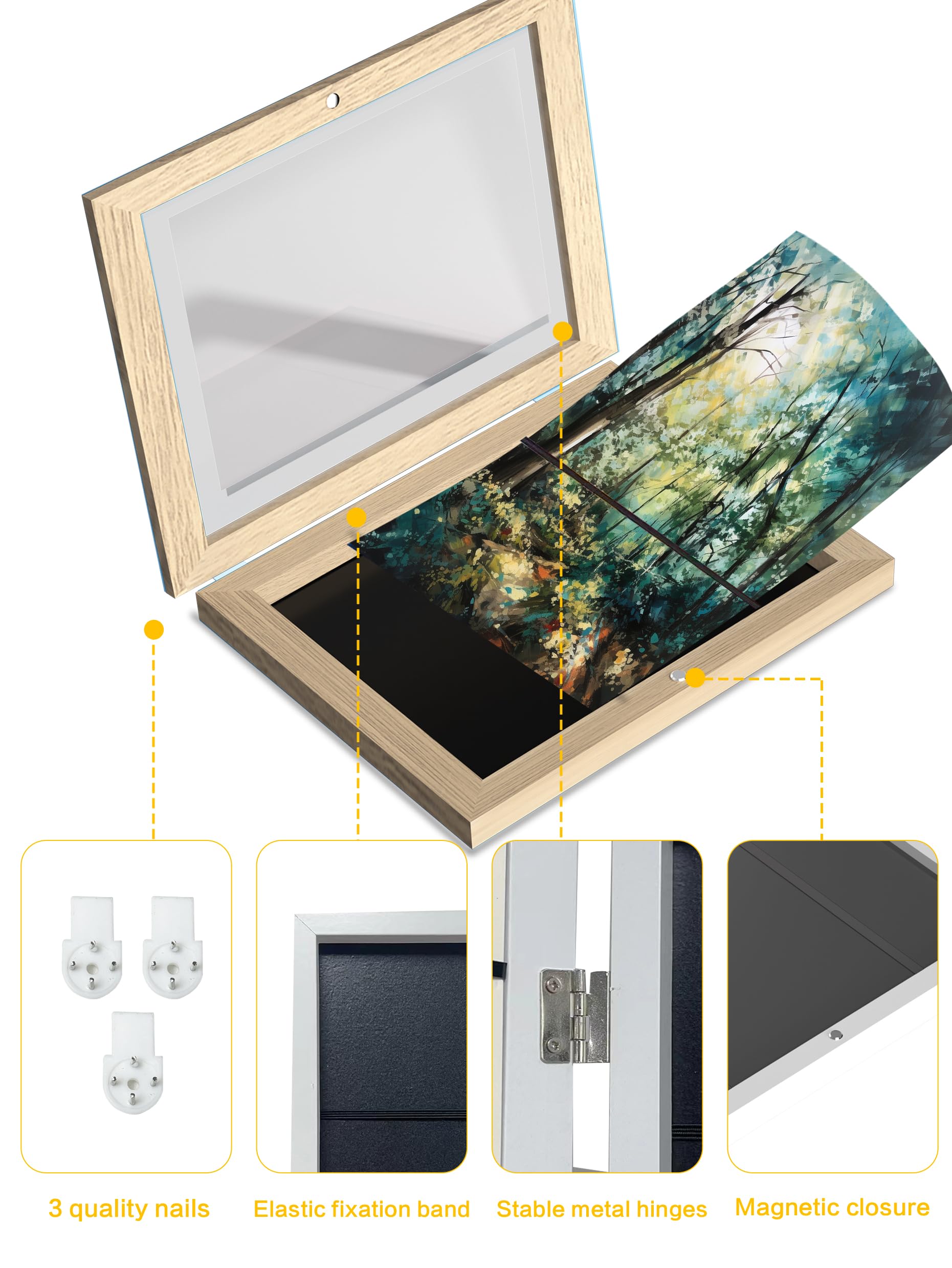 Orionstar installation murale vertical et horizontal, pose facile et flexible