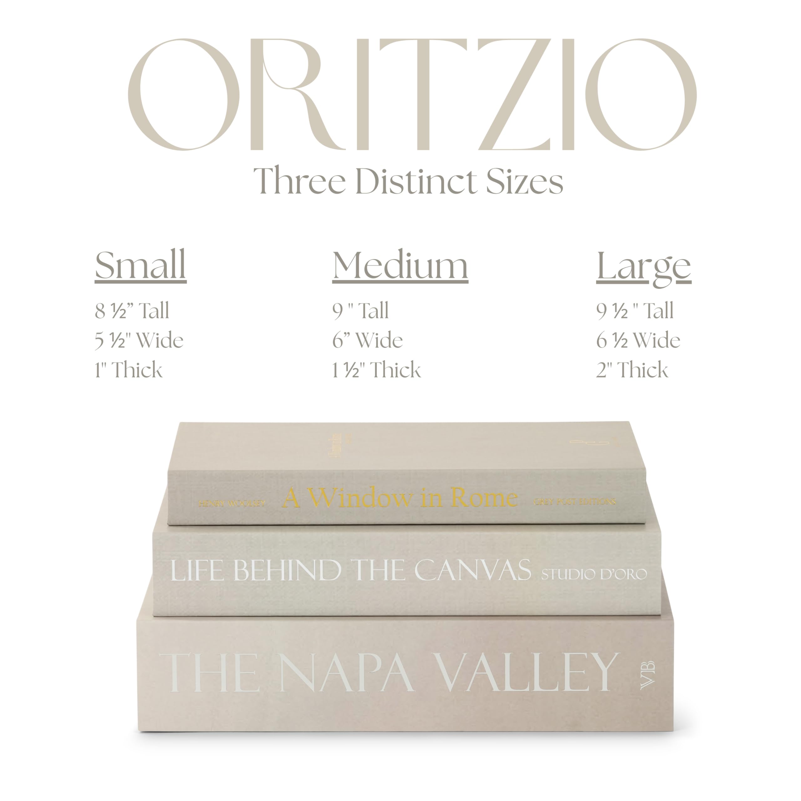 ORITZIO coin de bibliothèque stylisé améliorant présentation et vente