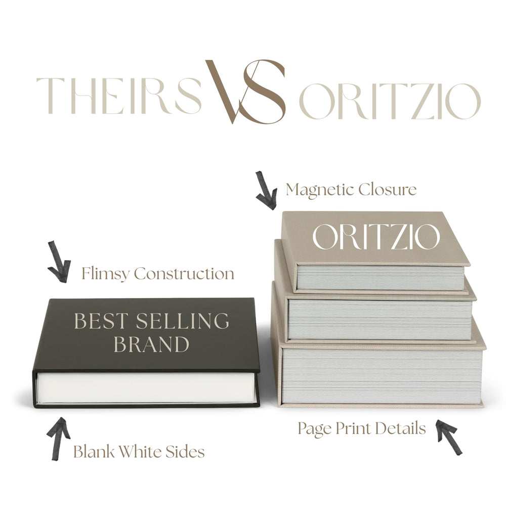 ORITZIO livre ouvert révélant coffre de rangement discret et pratique