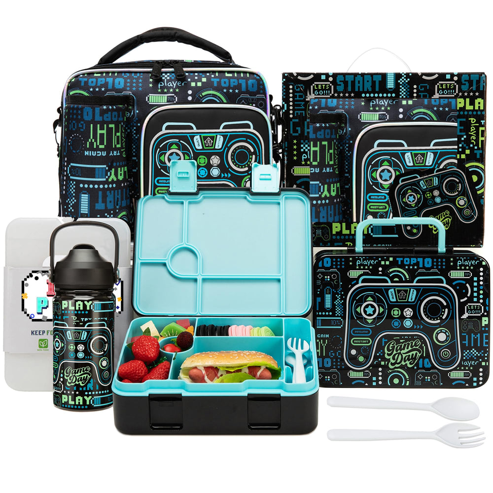 Oruiji boîte bento 6 compartiments montrant organisation et gain de temps