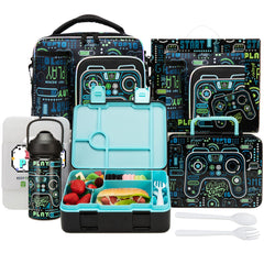 Oruiji boîte bento 6 compartiments montrant organisation et gain de temps