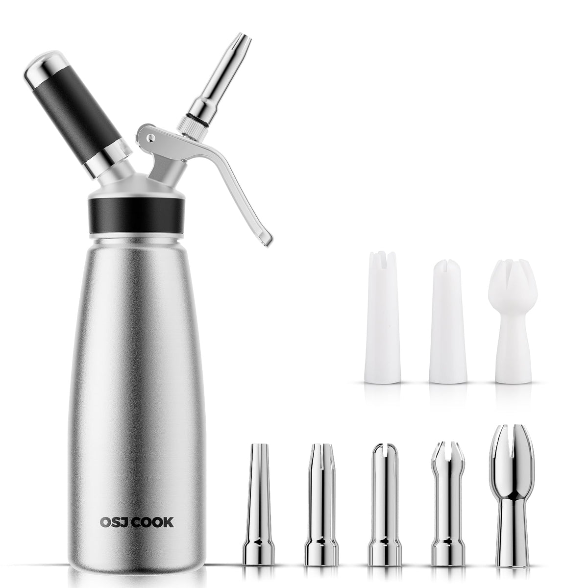 OSJ COOK siphon face avant montrant design et capacité pratique
