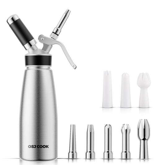 OSJ COOK siphon face avant montrant design et capacité pratique