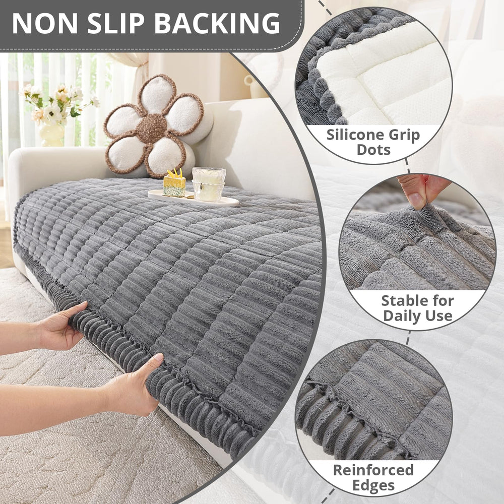 OstepDecor plusieurs housses sur sectionnel pour protection complète