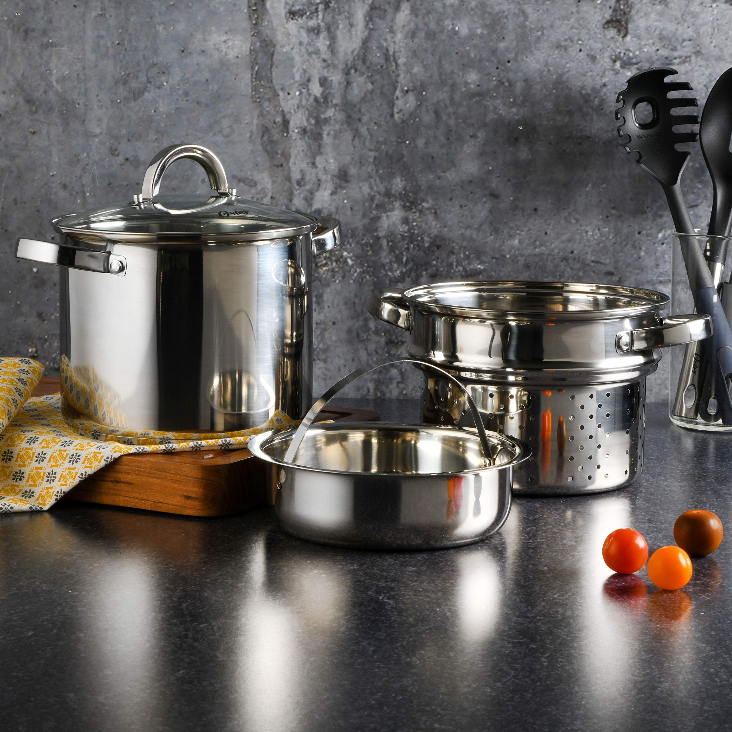 Oster Sangerfield couvercle en verre trempé pour surveiller la cuisson facilement