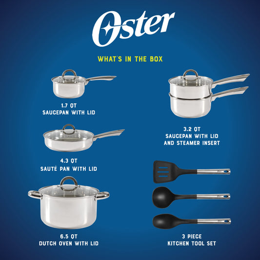 Oster Sangerfield détail de la finition miroir offrant résistance et élégance
