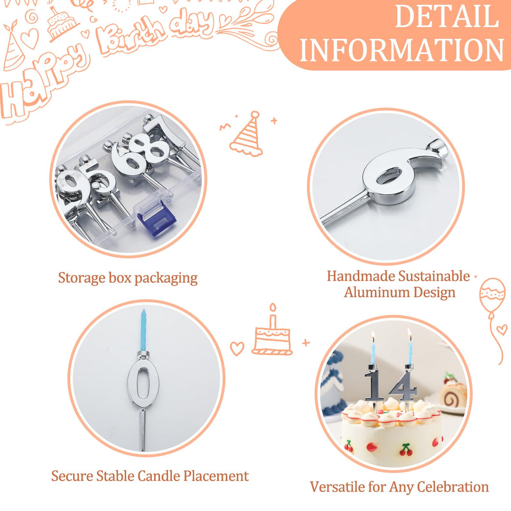 Otoolling porte-bougie placé sur gâteau montrant tenue stable