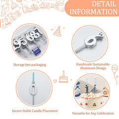 Otoolling porte-bougie placé sur gâteau montrant tenue stable