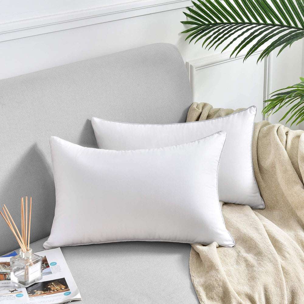 Oubonun lot de deux coussins, solution décorative coordonnée pour salon