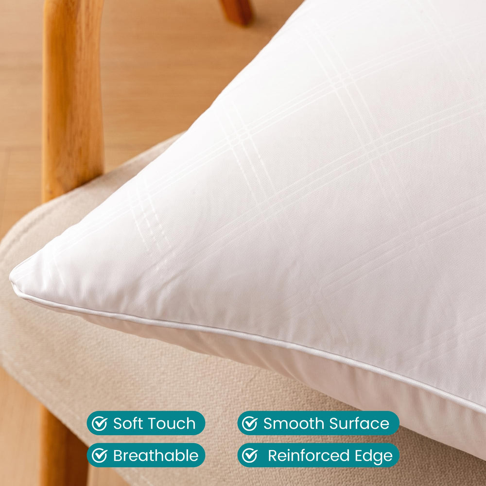 Oubonun gros plan sur garnissage en polyester 7D assurant rebond