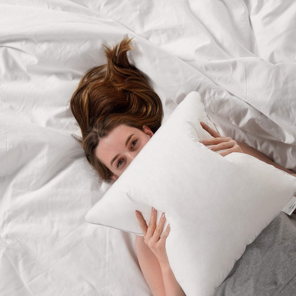 Oubonun gros plan housse coton illustrant douceur au toucher